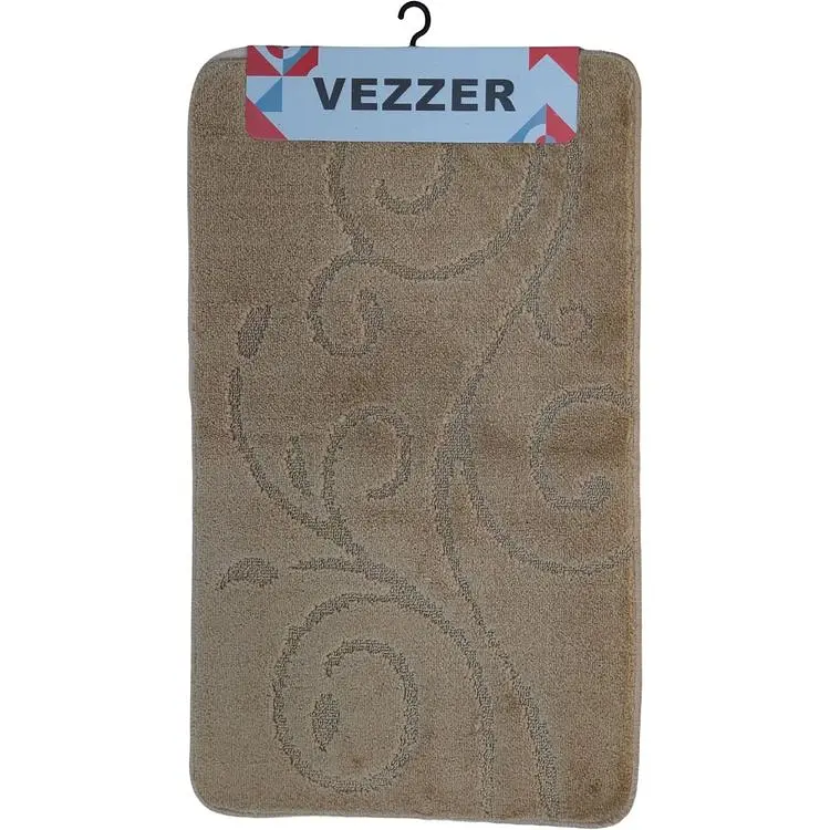 Набір килимків для ванної Vezzer Standart 60x100 та 60x50 см бежевий (VZS4500) - фото 2