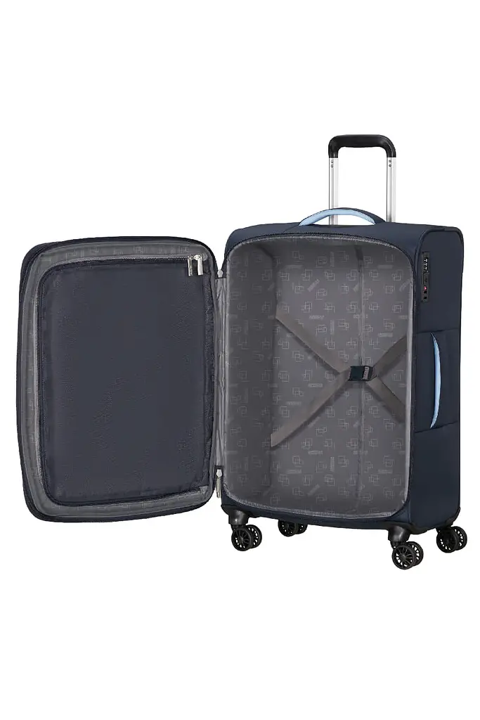 Валіза 67 См American Tourister CLOUDRIDER SKY NAVY 67x44x26(28) MJ4*41005 - фото 2
