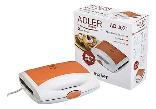 Вафельница Adler AD 3021 green - фото 2