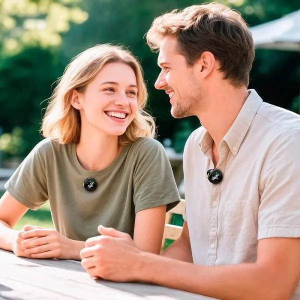 Мікрофонна радіосистема Hoco L22 Bright Lightning/USB-C Black (6942007663151) [158613] - фото 8