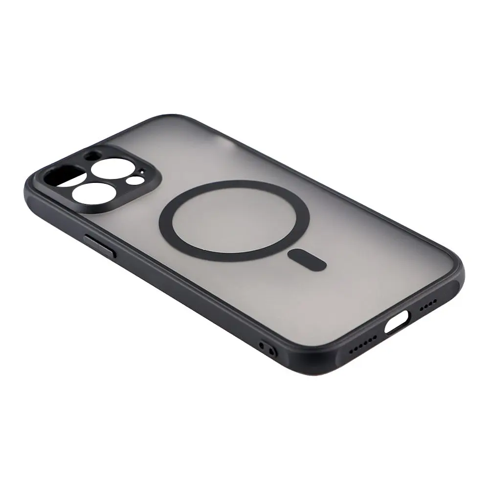 Чохол MagSafe Anti Drop Apple iPhone 13 Pro Max Black - фото 4