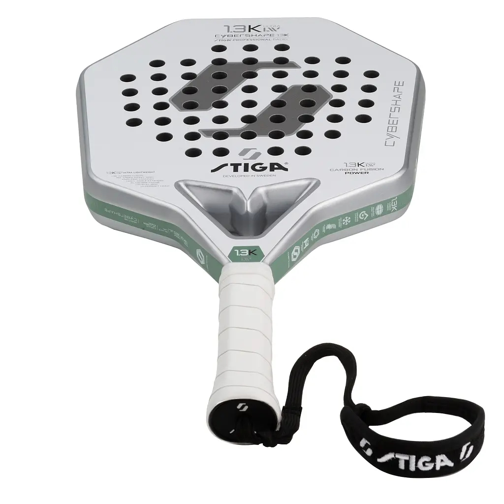 Ракетка для падел тенісу Stiga Racket 1.3K Ultra LW Cybershape (2203-1829-03) - фото 3