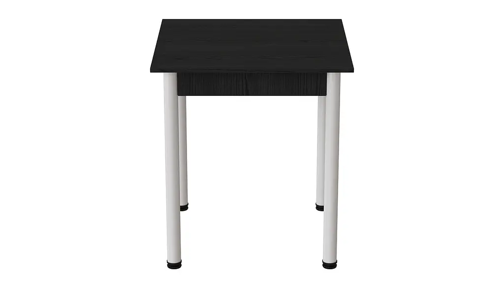 Стол кухонный Ferrum-decor Агата 75x80x80 Белый ДСП Сосна Кембра 16мм (FRD-105676) - фото 2