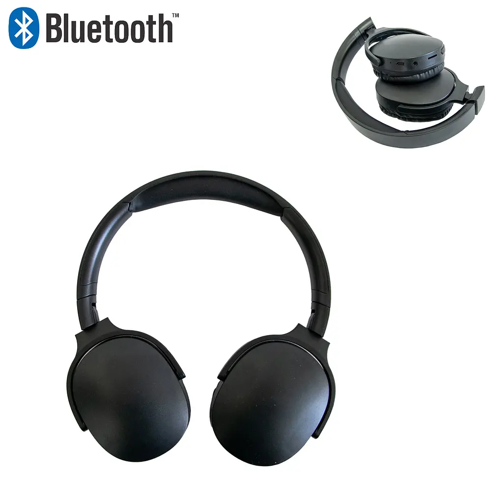 Бездротові навушники накладні чорні Bluetooth гарнітура з мікрофоном Sport Headphones P2961 - фото 3