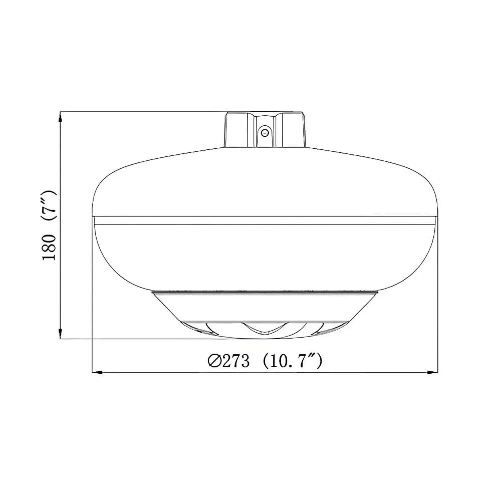 IP-відеокамера панорамна мультисенсорна 2Mp*8 TVT TD-6528M3 (D/PE/AR2) f=3.3mm (77-00305) - фото 2