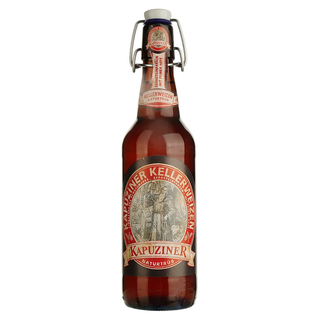 Пиво Kapuziner Kellerweizen напівтемне 5.1% 0.5 л - фото 2