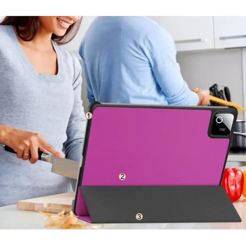 Чохол до планшета BeCover Smart Case Xiaomi Pad 8 / 8 Pro 11.2" Purple (714591) - фото 6