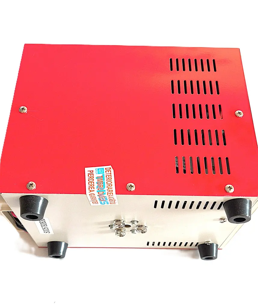 Стабілізатор напруги сервопривідної Conter MSER 3750 Вт, 5000 ВА, 230В±3%, 130-260В, однофазний 2 розетки LED дисплей, підлоговий - фото 5