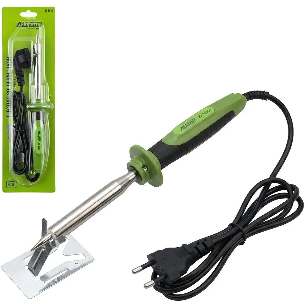 Паяльник електричний Alloid Building Tools з тримачем 80 Вт (ES-3080) - фото 3