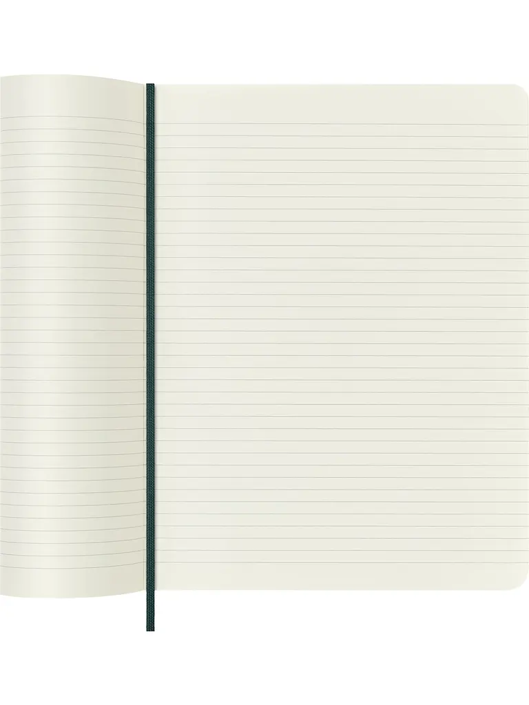 Записник Moleskine Precious & Ethical великий, Лінійка Зелений м?який + бокс (QP621K54VBOABOX) - фото 4