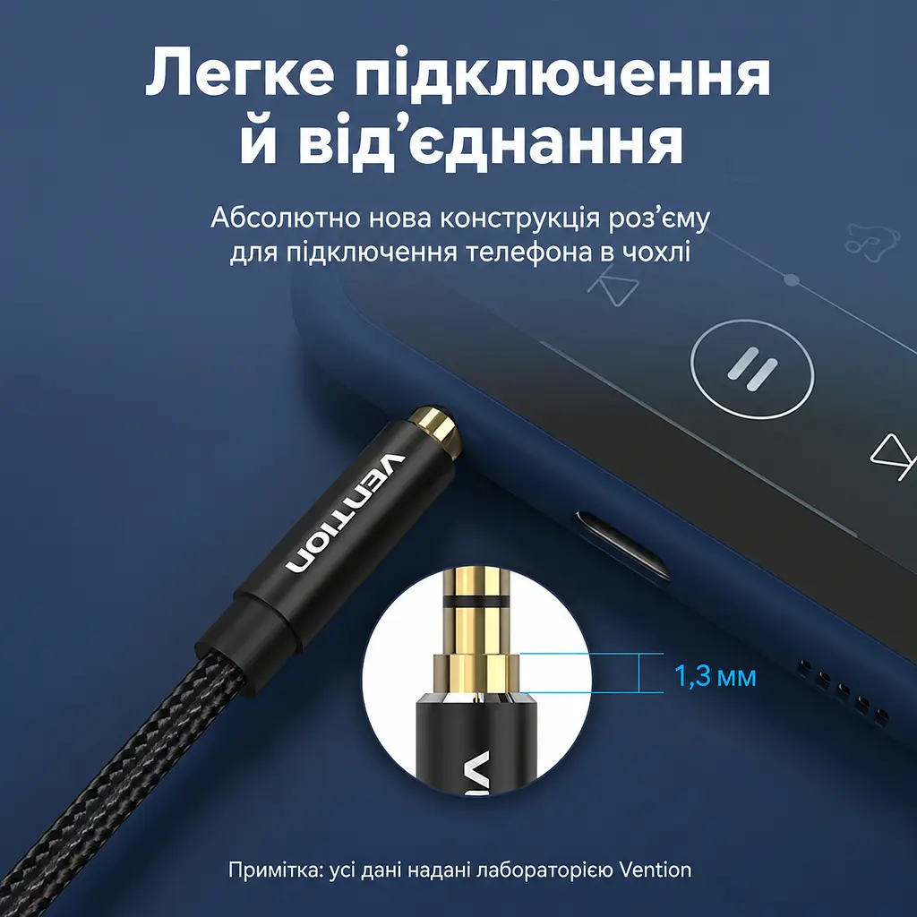 Аудиоудлинитель Vention 10 м 3,5 мм TRRS штекер на гнездо с поддержкой микрофона гарнитуры через совместимое комбинированное гнездо с сохранением управления кнопками совместимой гарнитуры в хлопковой оплётке с позолоченными контактами чёрный (BHCBL) - фото 9