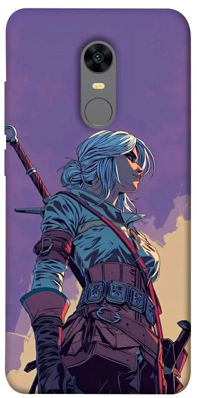TPU чохол Demsky The witcher ciri для Xiaomi Redmi 5 Plus / Redmi Note 5 (Single Camera)