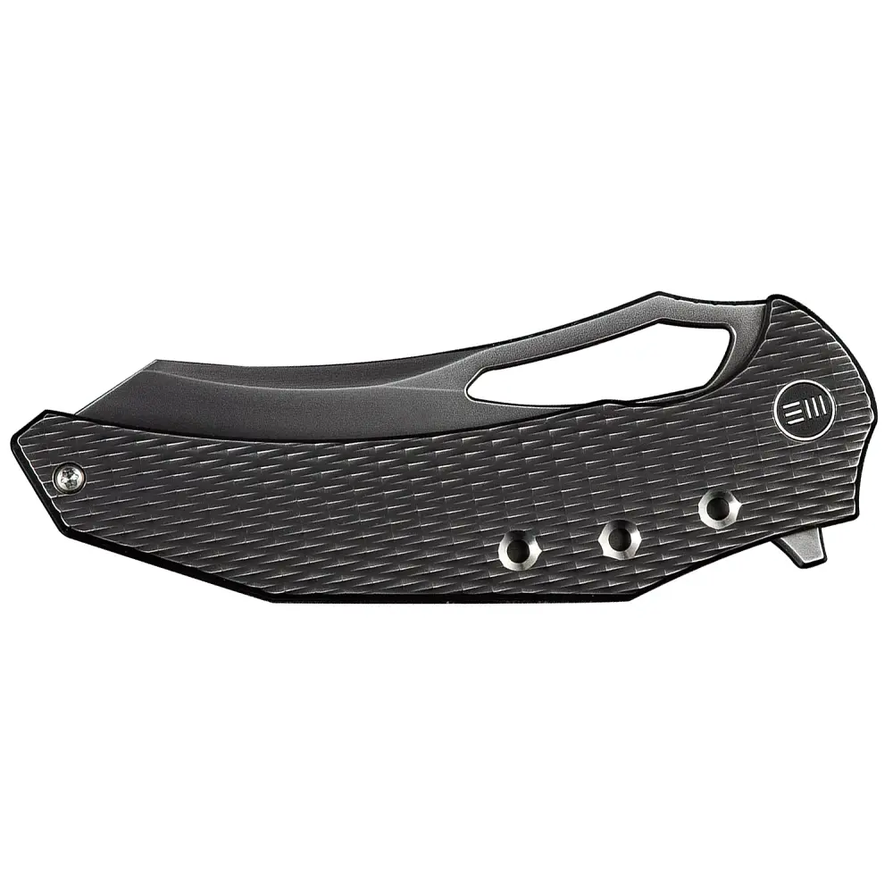 Ніж Weknife Epaulette M390 Diamond Paterned Polished Gray - фото 3