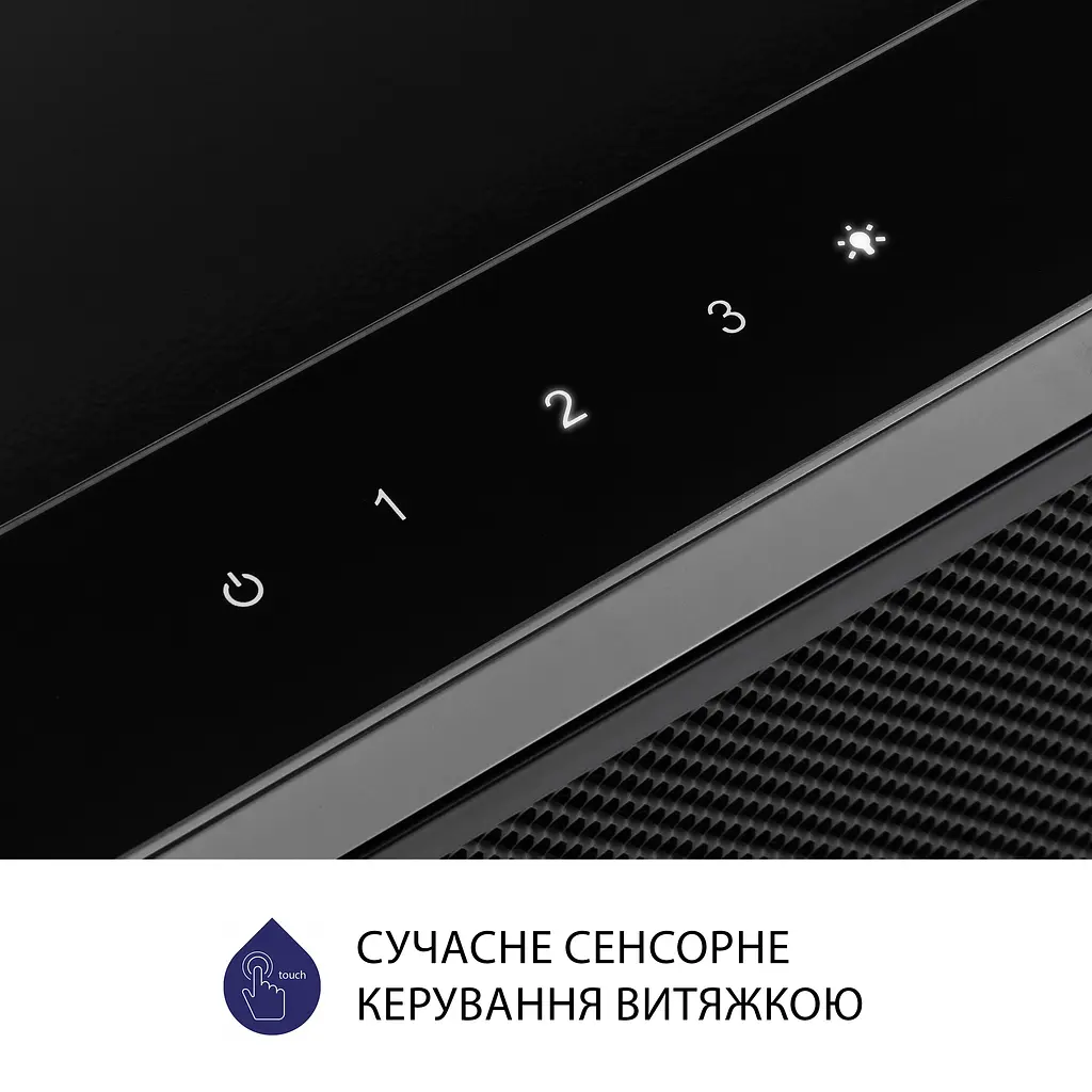 Витяжка телескопічна MINOLA HTLS 6634 BLF 1000 LED GLASS - фото 6