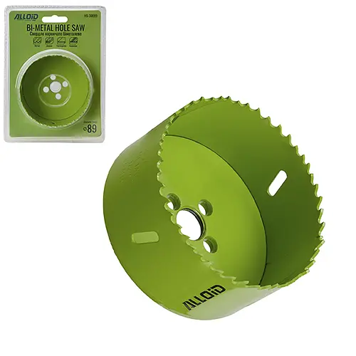 Сверло корончатое Alloid Building Tools биметаллическое 89 мм (HS-30089) - фото 2