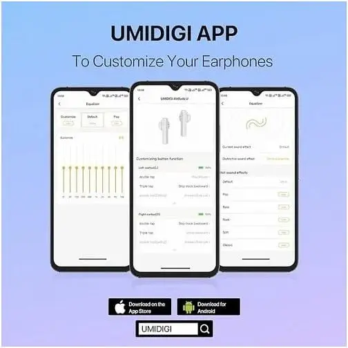 Бездротові навушники Umidigi AirBuds U червоні - фото 3