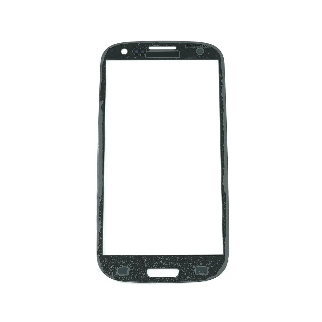 Скло корпусу для Samsung I9300 Galaxy S3 чорний - фото 2