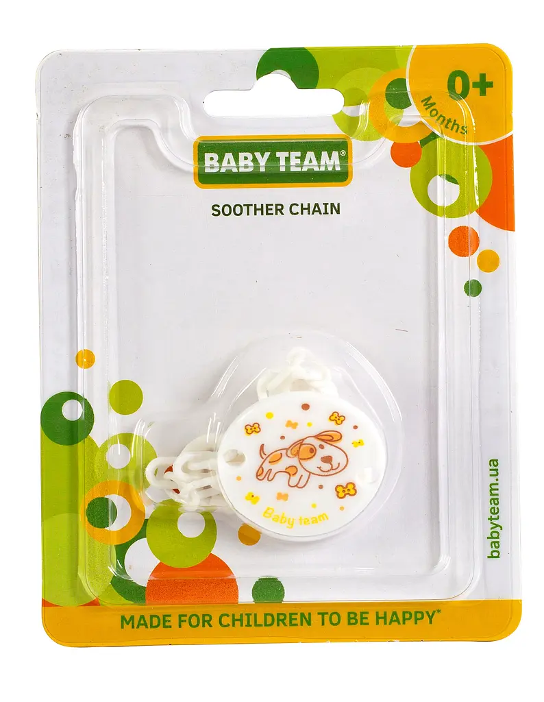 Цепочка для пустышки Baby Team Собачка (3333) - фото 2