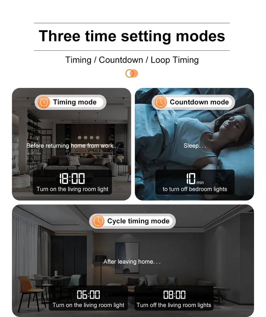 Розумний автоматичний вимикач Tuya Wi-Fi із захистом TOMZN TOB9-VAP 1P+N 110/220V 1–63A Цифрове реле з лічильником (19645) - фото 10