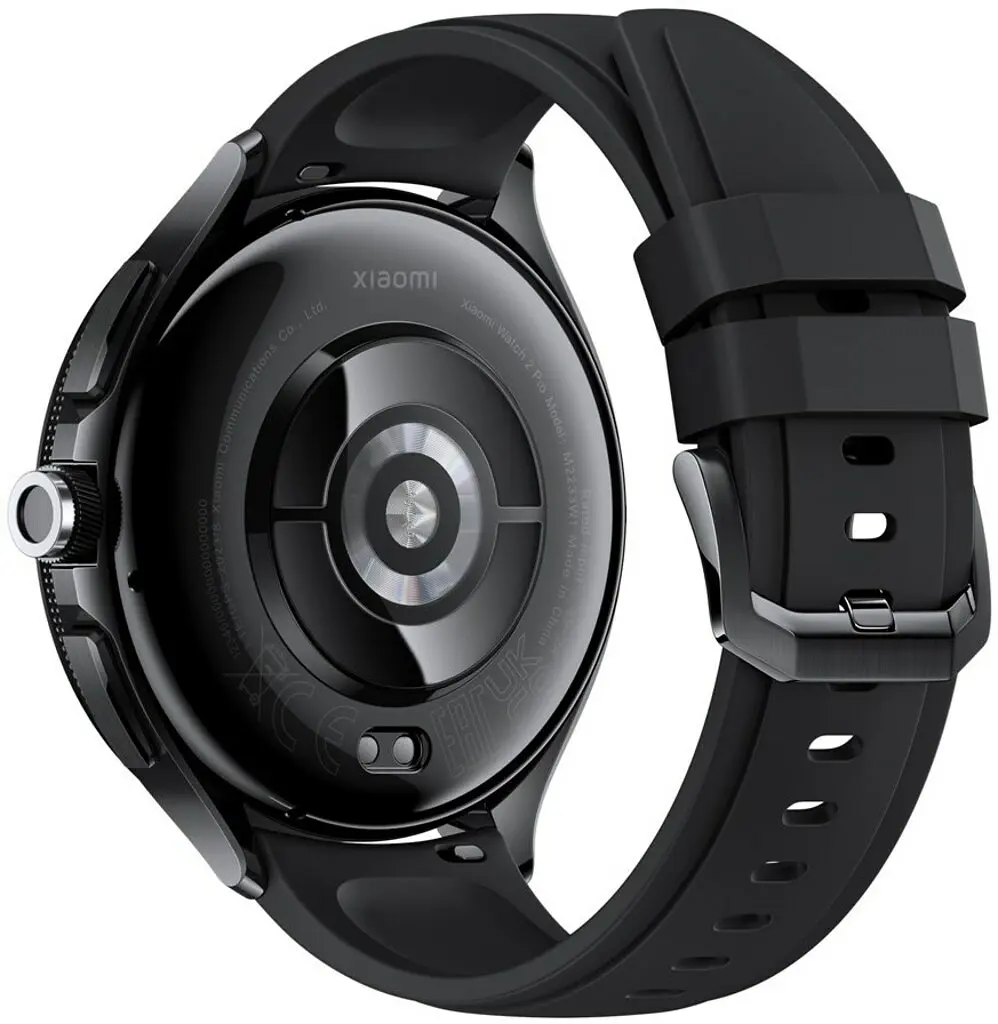 Смарт-часы Xiaomi Watch 2 Pro Bluetooth Black Case with Black Fluororubber Strap (BHR7211GL) - фото 3