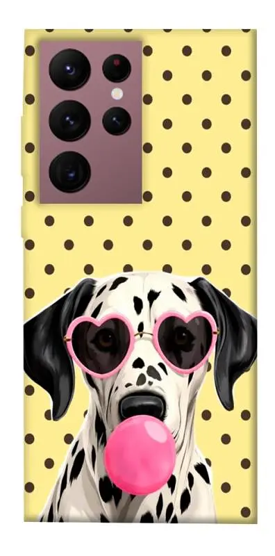 TPU чохол Demsky Pinky dolmatin для Samsung Galaxy S22 Ultra