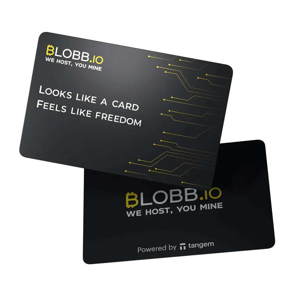 Криптогаманець Tangem Wallet 2.0 Blobb набір з 2 карток (TG-BLOB) - фото 2