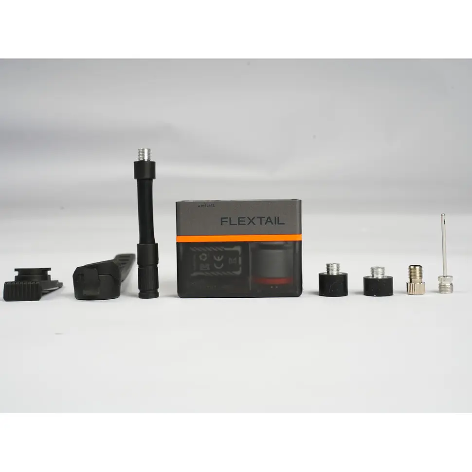 Велосипедний міні насос-задня фара Flextail Tiny Tire Pump ACS, чорний - фото 10