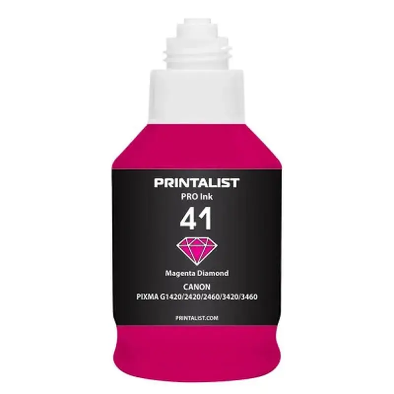 Чорнило Printalist Canon GI-41 для Pixma G2420/3420 190г Magenta (PL41M) - фото 2