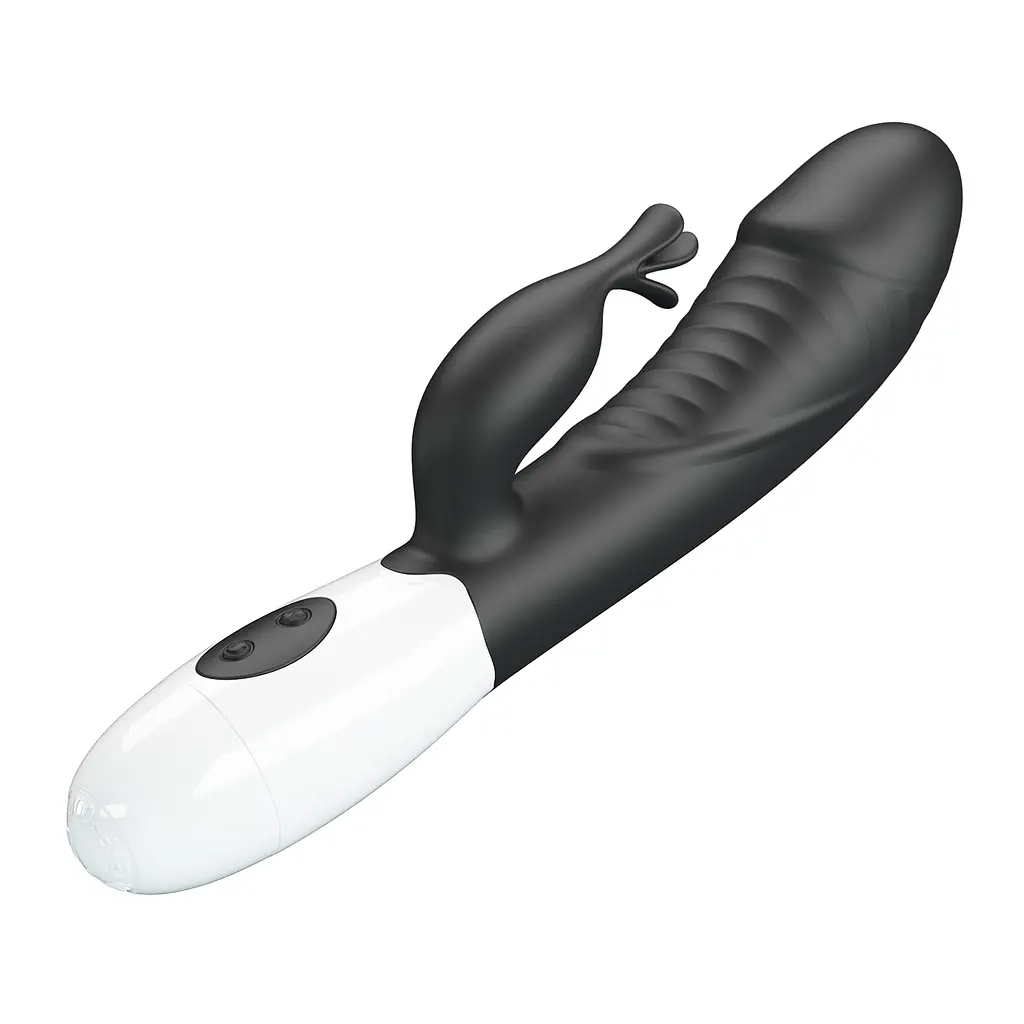 Вібратор Pretty Love Rasmussen Dual Vibrator Black - фото 6