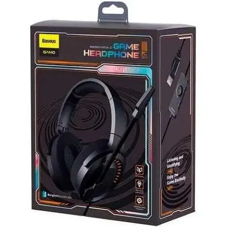 Ігрові навушники Baseus Gamo Immersive Virtual 3D Game Headphone для ПК - фото 4