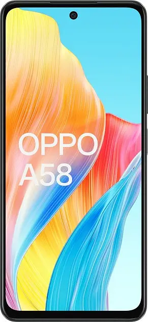 Смартфон OPPO A58 (CPH2577) 8/128Gb Glowing Black (чорний) - фото 4