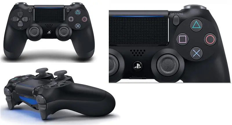 Геймпад бездротовий Sony PlayStation Dualshock v2 Jet Black (9870357) - фото 2