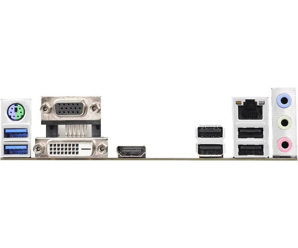 Материнська плата AsRock H110M-HDV rev1.02 (H110M-HDV) (Socket 1151, Intel H110, Micro-ATX) Б/в - фото 4