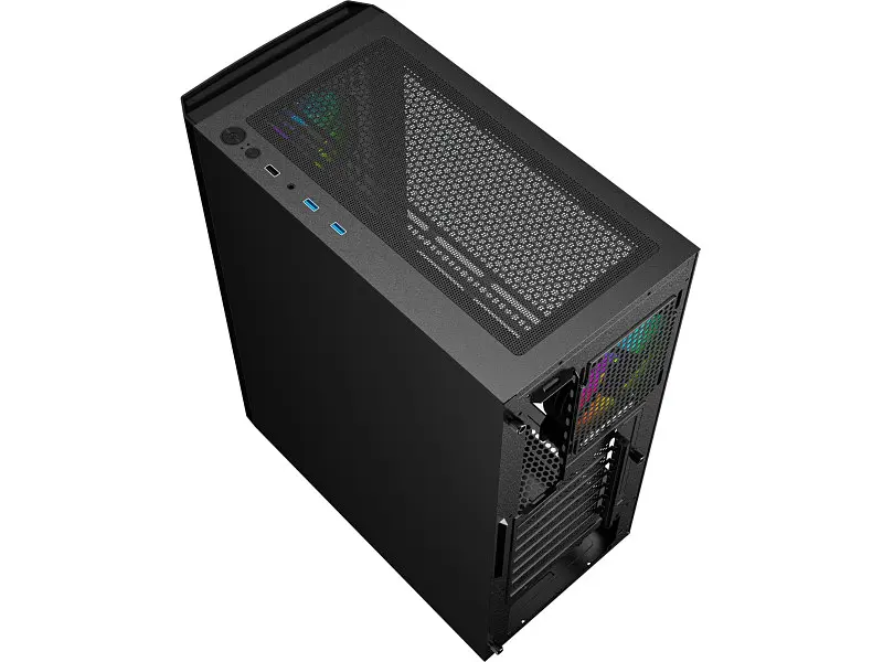 Корпус Gembird Fornax 400X Black (CCC-FC-400X) - фото 3