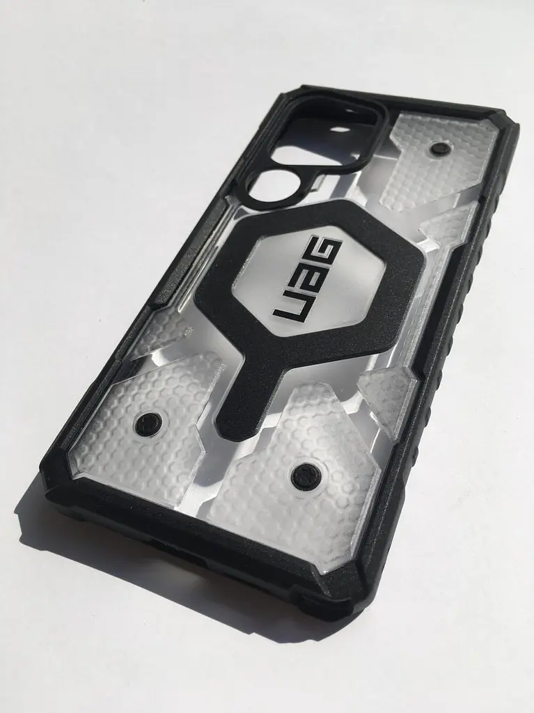 Оригінальний протиударний чохол для Samsung Galaxy S25 Ultra UAG Pathfinder MagSafe (S938) Clear Ice 214483114333 - фото 6