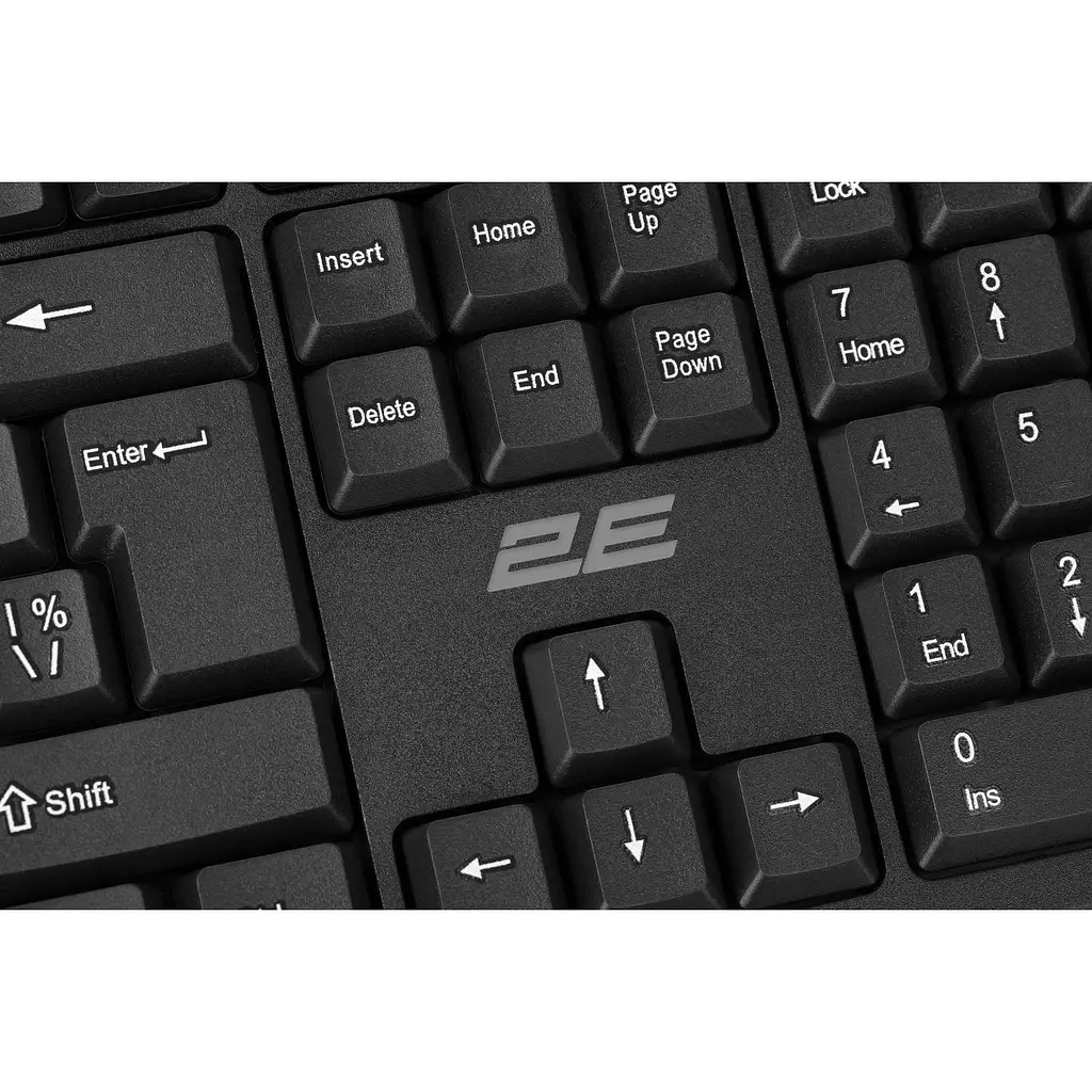 Комплект (клавіатура + миша) 2E MK401 USB UA Black (2E-MK401UB_UA) [150974] - фото 6