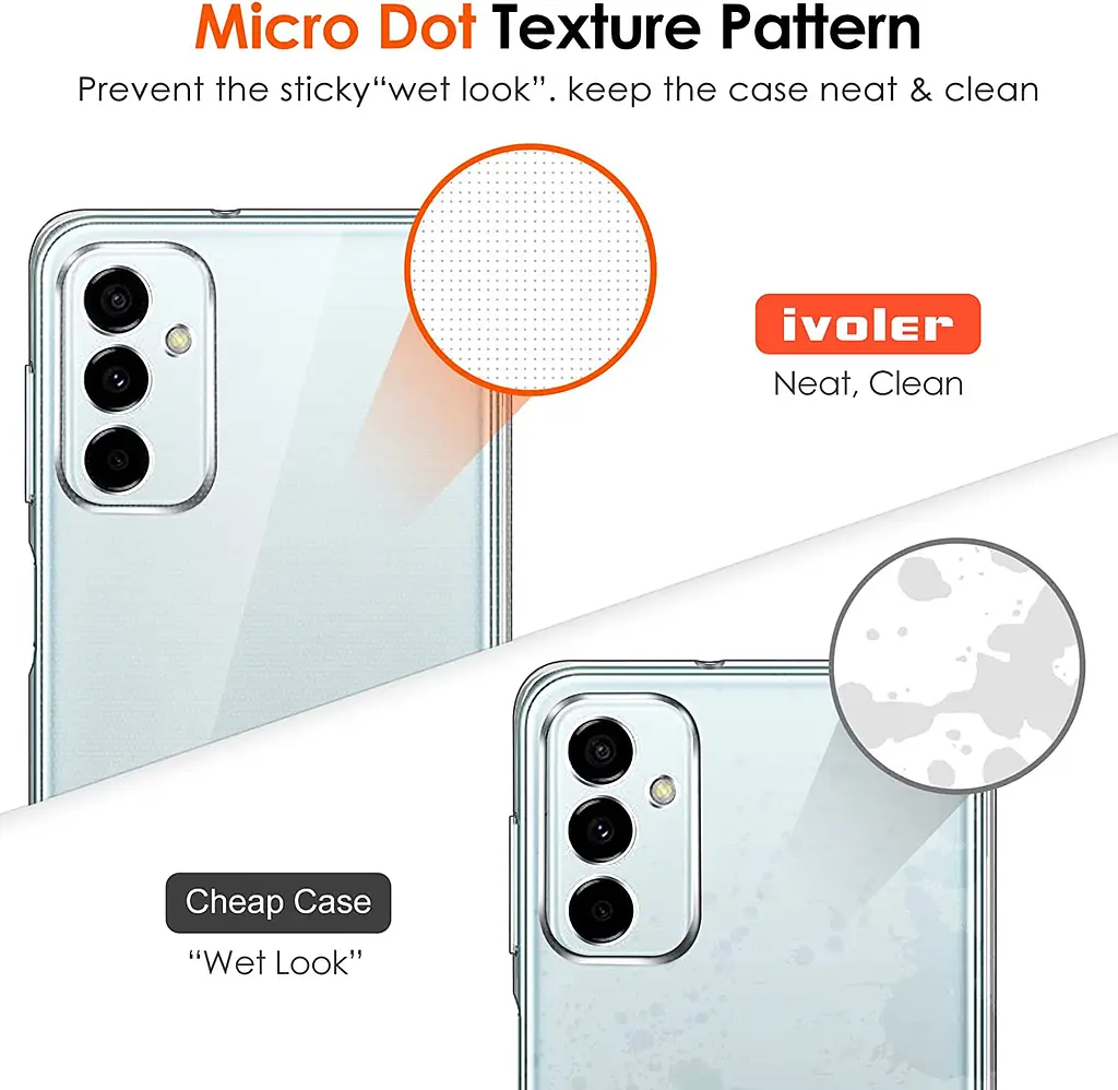 Чехол WXD TPU Transparent Case для Samsung Galaxy M13 4G [70111] - фото 6