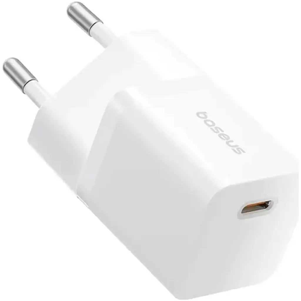 Мережевий зарядний пристрій Baseus GaN5 Mini Fast Charger USB-C 25W White (P10110909213-00) [139987] - фото 2