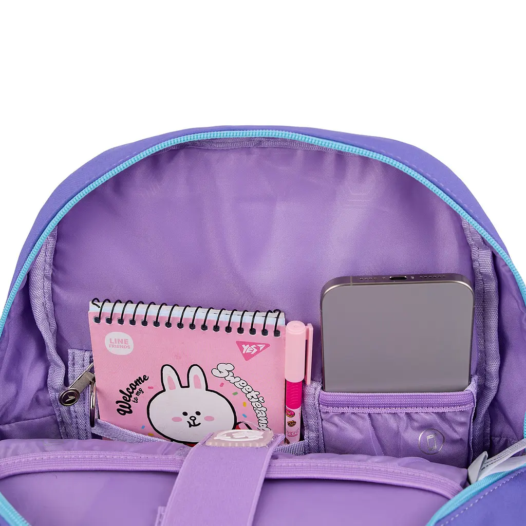 Рюкзак шкільний  ортопедичний шкільний YES Line Friends Pretty Choco S-104 - фото 10