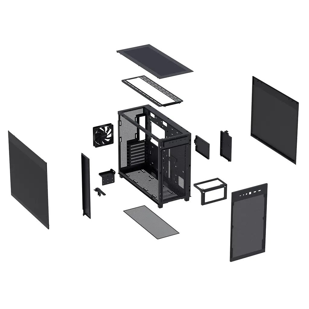 Корпус Asus Prime AP303 Mesh Black (90DC00V0-B39000) - фото 3