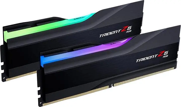 Модуль пам'яті G.Skill DDR5 32GB (2x16) Trident Z5 8000 RGB Black XMP CL38-48-48-128 1.45V (F5-8000J3848H16GX2-TZ5RK) - фото 2