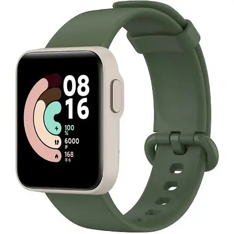 Ремінець DK Silicone Sport Band Classic для Xiaomi Mi Watch Lite (011912) (virid) - фото 2