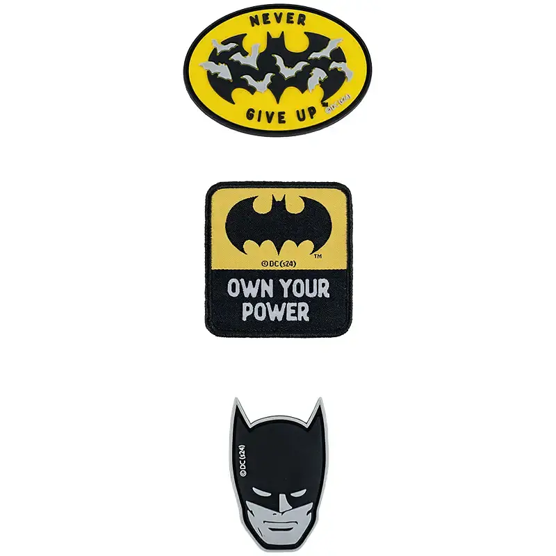 Набір бейджів на липучці Kite DC Comics Batman DC24-3012-1 3 шт. - фото 2