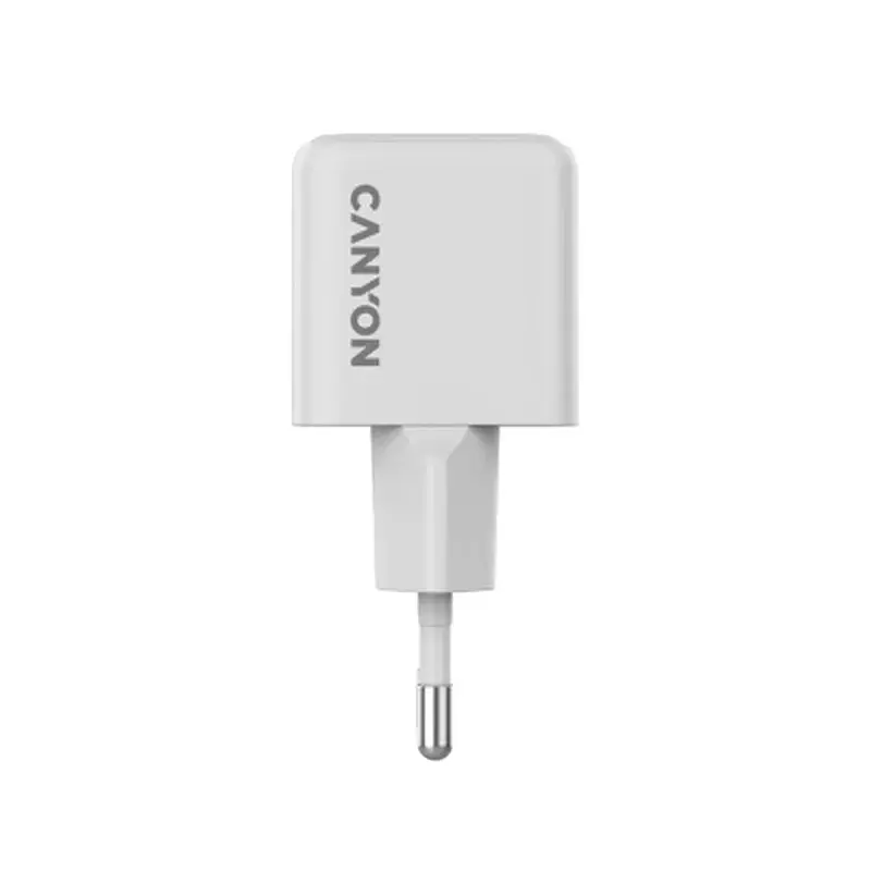 Зарядний пристрій Canyon CU20C GaN 20W 1xPD EU White (CNS-CUW20C) - фото 3
