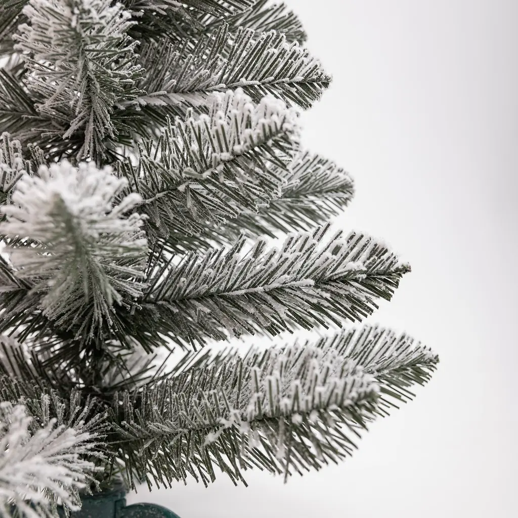 Искусственная новогодняя декоративная мини елка «Полонинская» зимняя 60 см Lugi SOK-M-04-3 - фото 5