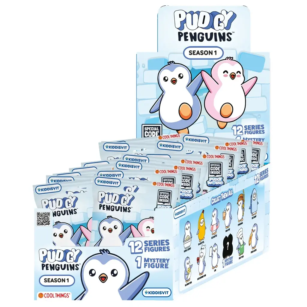 Фігурка-сюрприз COOL THINGS серії "Pudgy Penguins" - ПРИГОДИ ПІНГВІНА ПАКСА - фото 3