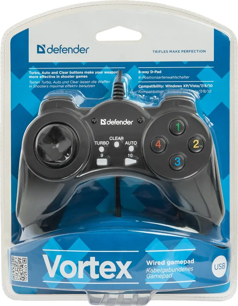 Геймпад Defender Vortex USB - фото 3