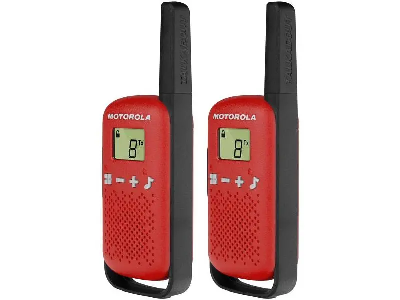 Аматорська портативна рація Motorola Talkabout T42 Red Twin Pack (B4P00811RDKMAW) - фото 3