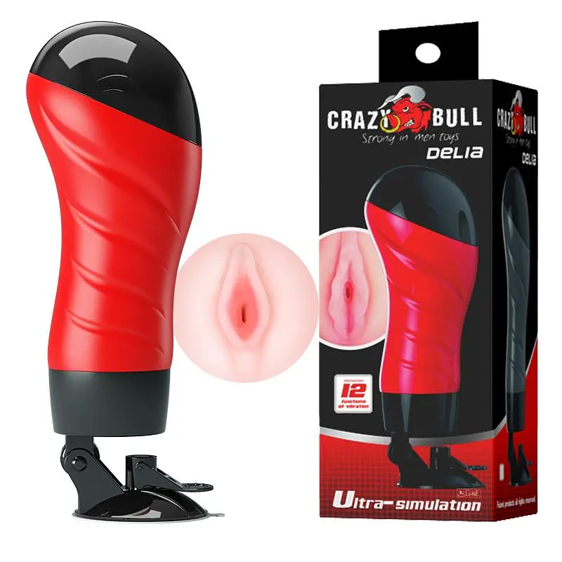 Мастурбатор Pretty Love Crazy Bull Delia Vagina (тілесний) - фото 2