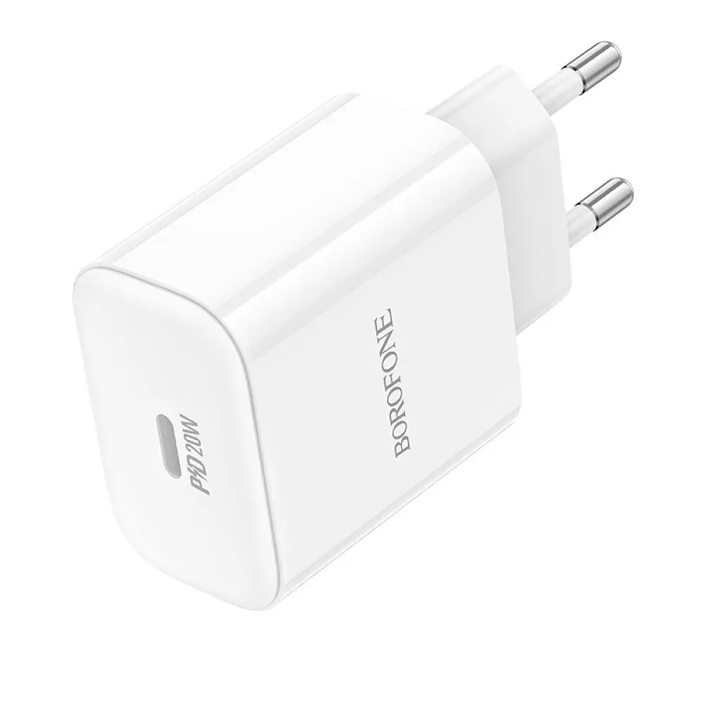 Блок питания быстрое зарядное устройство для Borofone BA81A 20w usb-c - фото 2